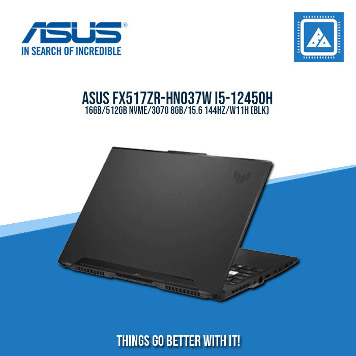ASUS FX517ZR-HN037W I5-12450H | Gaming Laptop And AutoCAD Users