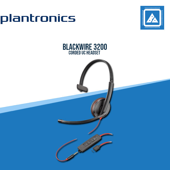 POLY blackwire 3220 USB headset