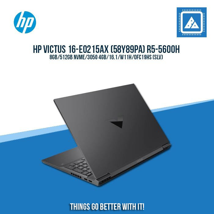 HP VICTUS 16-E0215AX (58Y89PA) R5-5600H | 16.1 FHD 144HZ | NVIDIA GeForce RTX 3050TI 4GB | Gaming Laptop And AutoCAD Users