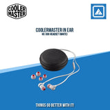 COOLERMASTER IN EAR HC-300 HEADSET (WHITE)