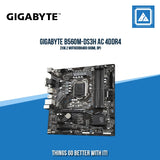 GIGABYTE B560M-DS3H AC 4DDR4 2XM.2 MOTHERBOARD (HDMI, DP)