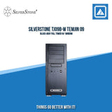 SILVERSTONE TJ09B-W TEMJIN 09 BLACK 4BAY FULL TOWER W/ WINDOW
