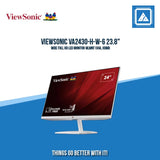 VIEWSONIC VA2430-H-W-6 23.8" WIDE FULL HD LED MONITOR WLMNT (VGA, HDMI)