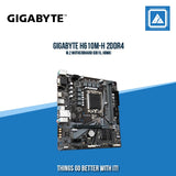 GIGABYTE H610M-H 2DDR4 M.2 MOTHERBOARD (DB15, HDMI)