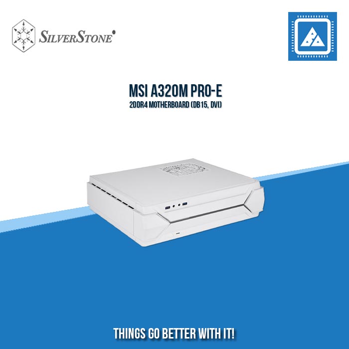 SILVERSTONE RVZ03W RAVEN Z WHITE ITX CASE, RGB LED