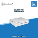 SILVERSTONE RVZ03W RAVEN Z WHITE ITX CASE, RGB LED