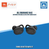 JBL ENDURANCE RACE WATERPROOF TRUE WIRELESS ACTIVE SPORT EARBUDS (BLACK)