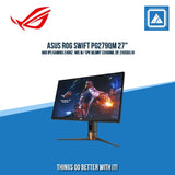ASUS ROG SWIFT PG279QM 27" QHD IPS GAMING 240HZ 1MS W/ SPK WLMNT (3XHDMI, DP, 2XUSB3.0)