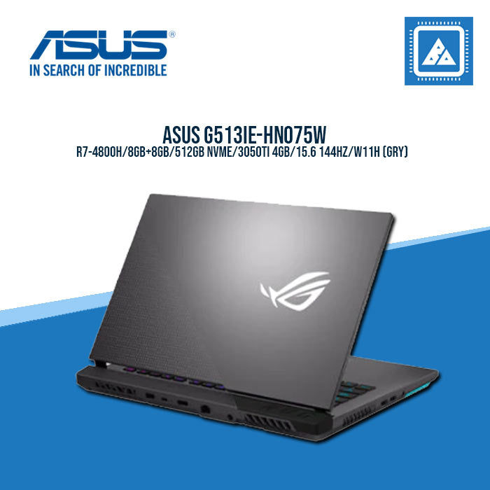 ASUS G513IE-HN075W R7-4800H | Gaming Laptop And AutoCAD Users