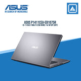 ASUS P1411CEA-EB1075R I5-1135G7 | 8GB RAM | 512GB NVME/14" | W10P Best for Students and Freelancers (GRY)