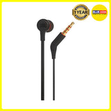 JBL T210 IN-EAR HEADPHONES (BLACK)