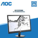 AOC E970SWNL 18.5" WLED MONITOR BLACK (VGA)