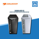 COUGAR DARKBLADER X5 TRANSLUCENT BLACK | WHITE RGB / MID TOWER /TEMPERED GLASS (BLACK | WHITE)