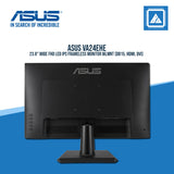 ASUS VA24EHE 23.8" WIDE FHD LED IPS FRAMELESS MONITOR WLMNT (DB15, HDMI, DVI)