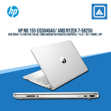 HP 15S-EQ3046AU (6J5G5PA) R7-5825U/8GB/512GB NVME | BEST FOR STUDENTS AND FREELANCERS LAPTOP