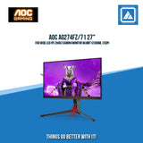 AOC AG274FZ/71 27" FHD WIDE LED IPS 260HZ GAMING MONITOR WLMNT (2XHDMI, 2XDP)