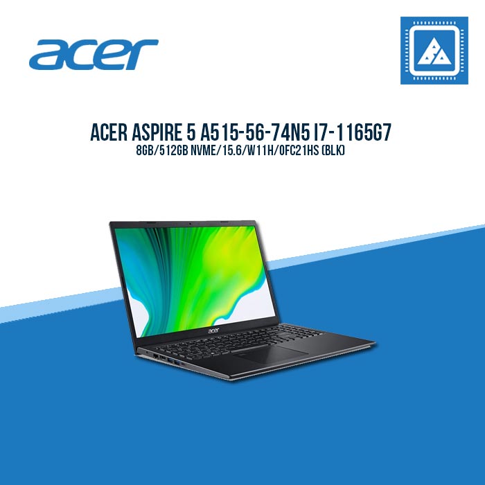 ACER ASPIRE 5 A515-56-74N5 I7-1165G7 Best for Students and Multi-tasking Laptop