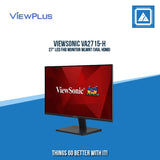 VIEWSONIC VA2715-H 27" LED FHD MONITOR WLMNT (VGA, HDMI)