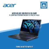ACER HELIOS 300 PH315-55-54RF I5-12500H/8GB/512GB NVME/3060 6GB | BEST FOR GAMING AND AUTOCAD LAPTOP