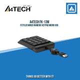 A4TECH FK-13M FSTYLER WIRED NUMERIC KEYPAD MICRO USB