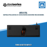 STEELSERIES APEX 9 TKL RGB MECHANICAL GAMING KEYBOARD