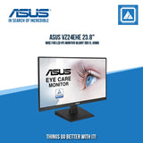 ASUS VZ24EHE 23.8" WIDE FHD LED IPS MONITOR WLMNT (DB15, HDMI)