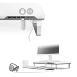 DEEPCOOL M-DESK F1 NOTEBOOK/MONITOR STAND 4XUSB2.0 (GRAY)