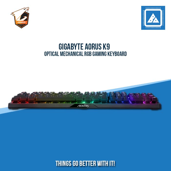 GIGABYTE AORUS K9 OPTICAL MECHANICAL RGB GAMING KEYBOARD