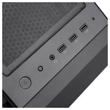 FARA B1 Lucid Rainbow Black ATX Mid-Tower Case with Tempered Glass Window