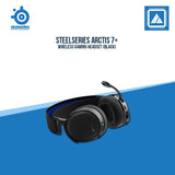 STEELSERIES ARCTIS 7+ WIRELESS GAMING HEADSET (BLACK)