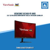 VIEWSONIC VX2468-PC-MHD 23.6" LED FHD CURVED GAMING MONITOR 165HZ W/ SPKR WLMNT (2XHDMI, DP)