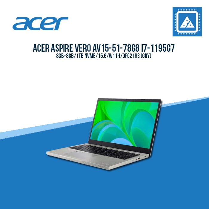 Aspire Vero L AV15-51-78G8 L Intel CoreTM i7
