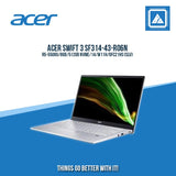 ACER SWIFT 3 SF314-43-R06N R5-5500U/8GB/512GB NVME | BEST FOR STUDENTS AND FREELANCERS LAPTOP