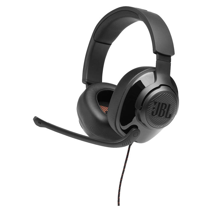 JBL QUANTUM 200 WIRED 3.5MM OVER-EAR GAMING HEADSET (BLACK)