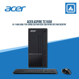 ACER ASPIRE TC1650 I5-11400/8GB/1TB+256GB SSD/NVD1030 2GB/W10H/OFC19HS DESKTOP