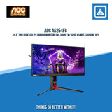 AOC AG254FG 24.5" FHD WIDE LED IPS GAMING MONITOR 1MS 360HZ W/ SPKR WLMNT (2XHDMI, DP)