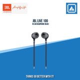 JBL LIVE 100 IN-EAR HEADPHONE (BLUE)