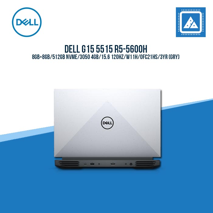 Dell Gaming G15 5515 | 15.6in FHD 120Hz, Ryzen 5 5600H | 16GB RAM | 512GB SSD | GeForce RTX 3050 4GB | Windows 11