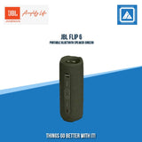 JBL FLIP 6 PORTABLE BLUETOOTH SPEAKER (GREEN)