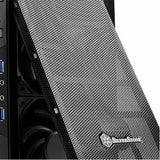 Kublai 06 Black Micro ATX Case with Side Window Panel - USB 3.0