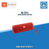 JBL FLIP 4 PORTABLE BLUETOOTH SPEAKER (RED)