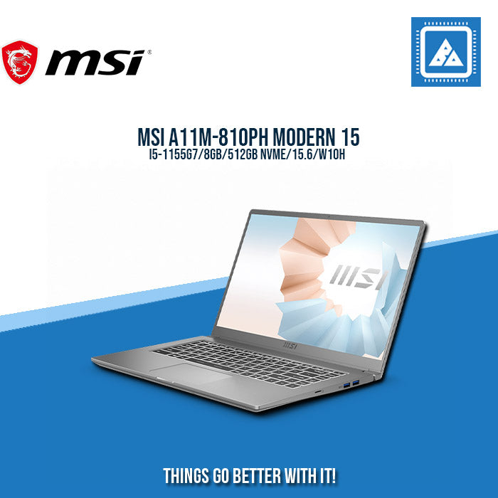 MSI A11M-810PH MODERN 15 |Best for Students and Freelancers