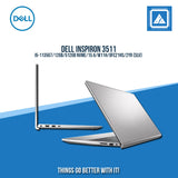 DELL INSPIRON 3511 I5-1135G7/12GB/512GB NVME/15.6/W11H/OFC21HS/2YR (SLV)