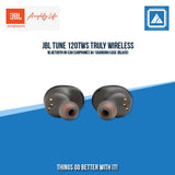 JBL TUNE 120TWS TRULY WIRELESS BLUETOOTH IN-EAR EARPHONES W/ CHARGING CASE (BLACK)
