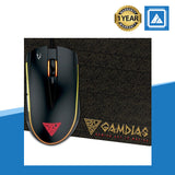 GAMDIAS ZEUS E2 OPTICAL GAMING MOUSE WITH MOUSEPAD