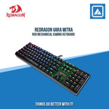 REDRAGON VARA MITRA RGB MECHANICAL GAMING KEYBOARD