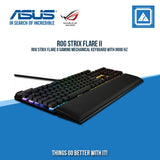 ASUS STRIX FLARE II RGB GAMING KEYBOARD (BLUE SWITCH)