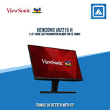 VIEWSONIC VA2215-H 21.5" WIDE LED FHD MONITOR WLMNT (DB15, HDMI)