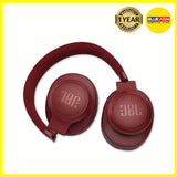 JBL LIVE 500BT BLUETOOTH OVER-EAR HEADPHONES (RED)