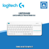 LOGITECH WIRELESS TOUCH KEYBOARD K400 PLUS